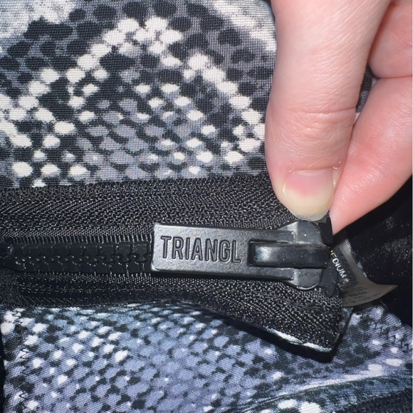 triangl snake print bikini top - Picture 3 of 8